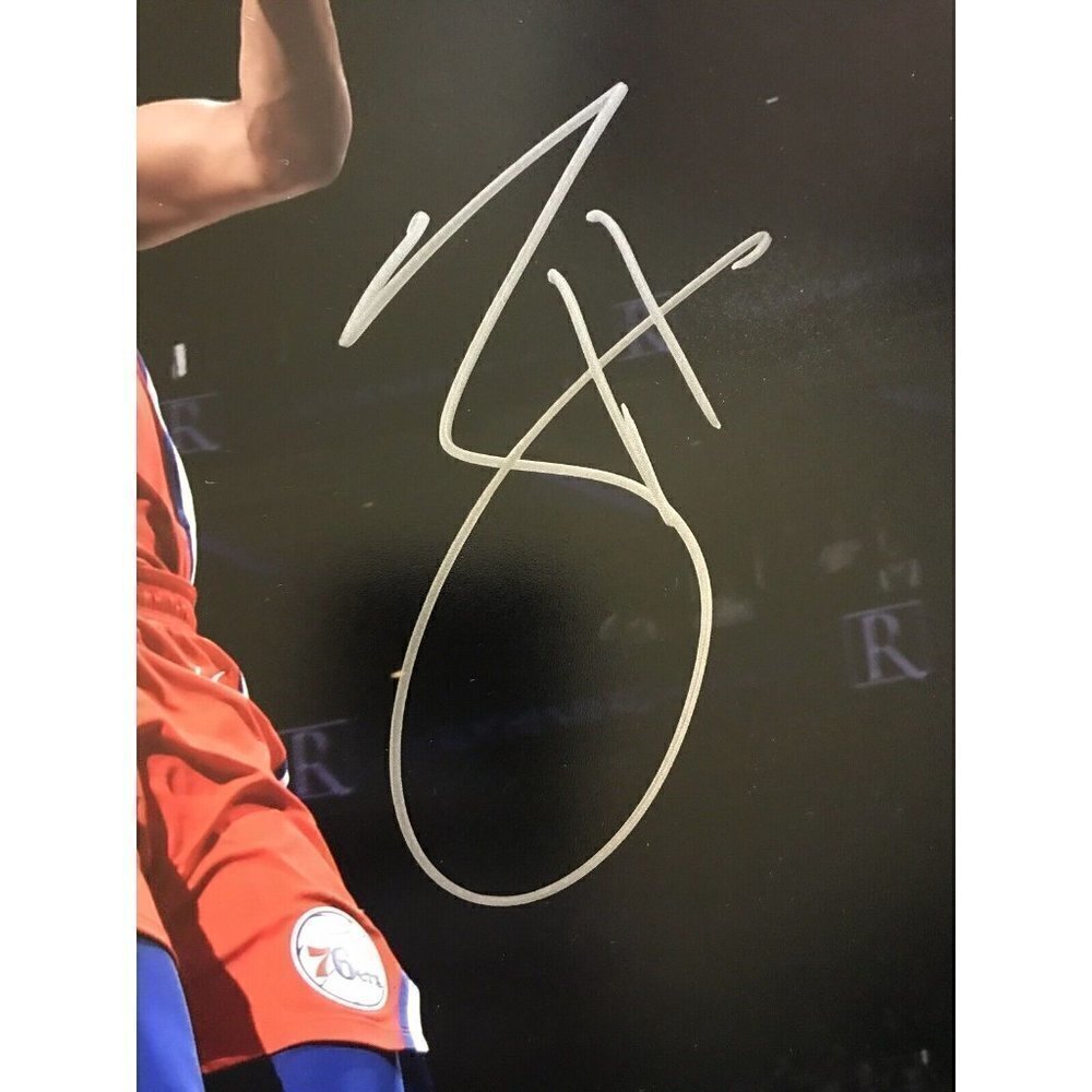 Tobias Harris Philadelphia 76ers Autograph Signed 11x14 Photo JSA - Picture 2 of 3